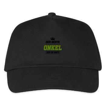The best uncle there is - Kids’ Baseball Cap - black - Front