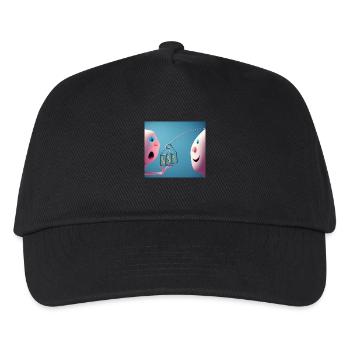 Autistic Art - Beziehung - Kinder Basecap - Schwarz - Vorne