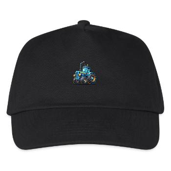 Tractor - Kids’ Baseball Cap - black - Front