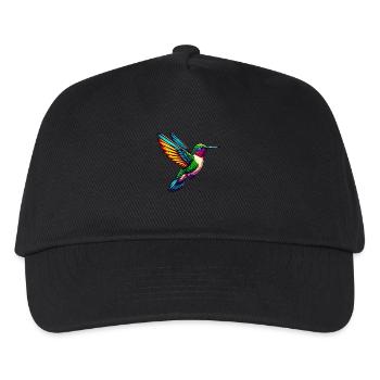 Hummingbird - Kids’ Baseball Cap - black - Front
