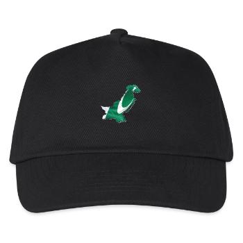 Pakistan flag in Pakistan map - Kids’ Baseball Cap - black - Front