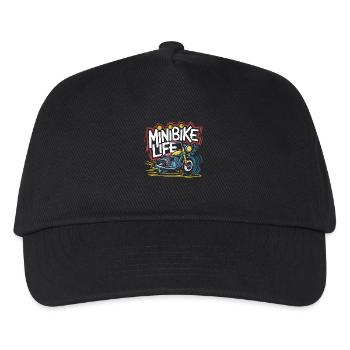 Passion for minibikes - Kids’ Baseball Cap - black - Front