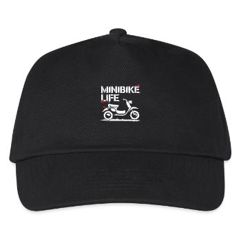 Riding fun with minibikes - Kids’ Baseball Cap - black - Front