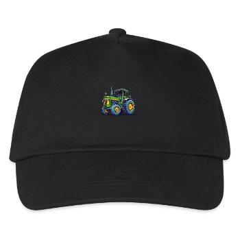 Tractor Tractor - Kids’ Baseball Cap - black - Front