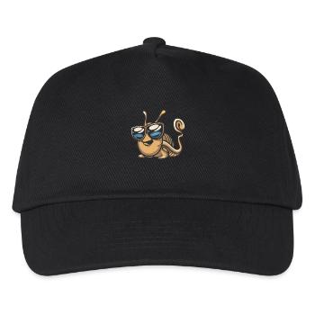 Escargot frais - Casquette de baseball Enfant - noir - Devant