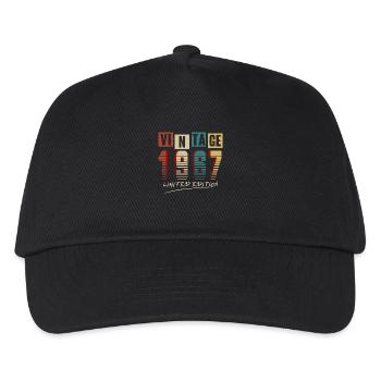 Vintage 1967: Limited Edition - 58th Anniversary. - Kids’ Baseball Cap - black - Front