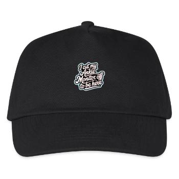 I Cut My Ankle Monitor Off To Be Here 10 - Kinder Basecap - Schwarz - Vorne