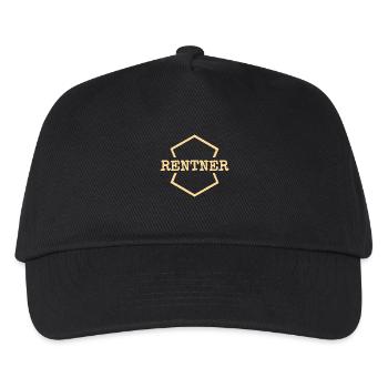 Pensioners as work - Kids’ Baseball Cap - black - Front