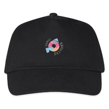 "Donut Disturb" - Funny Sleep Shirt - Kids’ Baseball Cap - black - Front