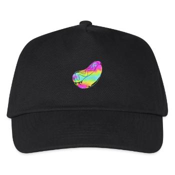 Hot Dog Snack - Kids’ Baseball Cap - black - Front