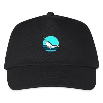 Narval - Casquette de baseball Enfant - noir - Devant