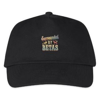 Surrounded By Betas 4 - Kinder Basecap - Schwarz - Vorne