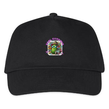 Cool Camping Gurkiii - Kinder Basecap - Schwarz - Vorne
