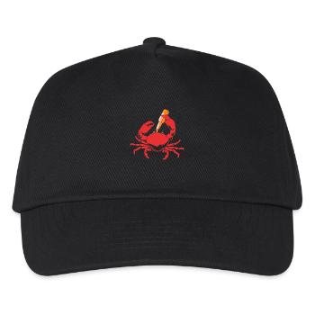 Crab - Kids’ Baseball Cap - black - Front