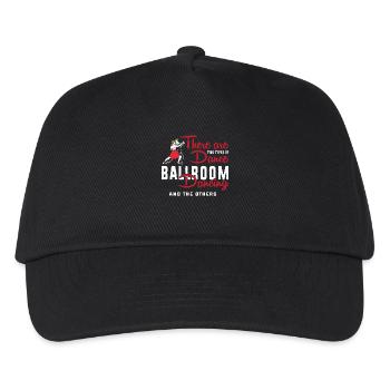 Walzer Paartanz - Kinder Basecap - Schwarz - Vorne