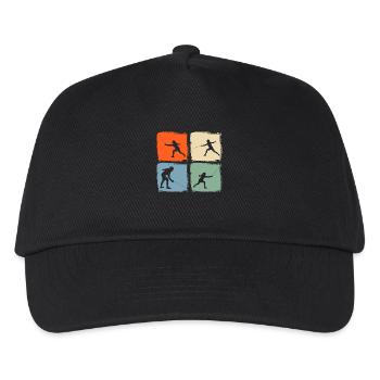 Fencing Fencing - Kids’ Baseball Cap - black - Front
