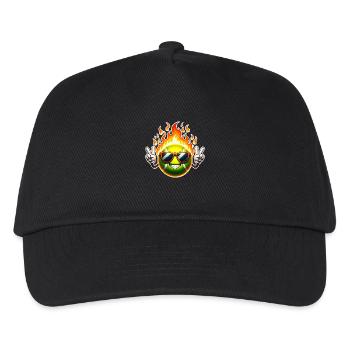 Tennis - Kinder Basecap - Schwarz - Vorne