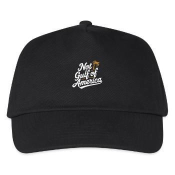 Not Gulf of America - Kids’ Baseball Cap - black - Front