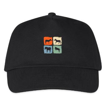 Donkey - Kids’ Baseball Cap - black - Front