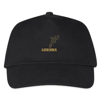 Boot Corinna - Kinder Basecap - Schwarz - Vorne