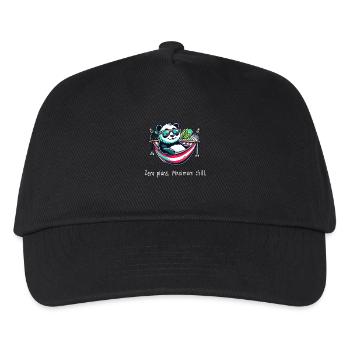 Panda Zero Plans - Kids’ Baseball Cap - black - Front