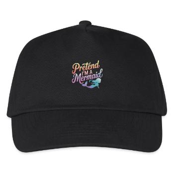Sirène Fable Sirènes Conte de fées - Casquette de baseball Enfant - noir - Devant