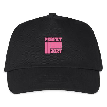 2027 - Kinder Basecap - Schwarz - Vorne