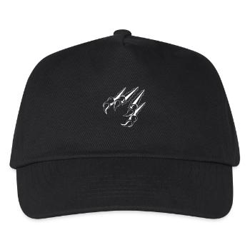 krallen 01 - Kinder Basecap - Schwarz - Vorne
