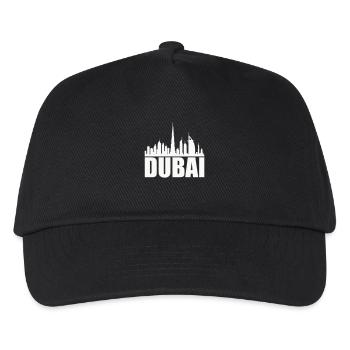 Dubai Skyline 1 - Kids’ Baseball Cap - black - Front