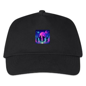 Rave-tastique - Casquette de baseball Enfant - noir - Devant