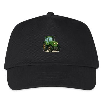tractor - Kids’ Baseball Cap - black - Front