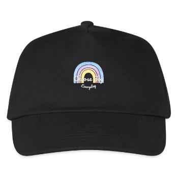 Sag´ja zum Leben - mit Stil! - Kinder Basecap - Schwarz - Vorne