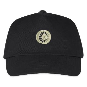 Felge - Kinder Basecap - Schwarz - Vorne