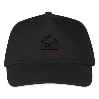 Icône de la maison - Casquette de baseball Enfant - noir - Devant