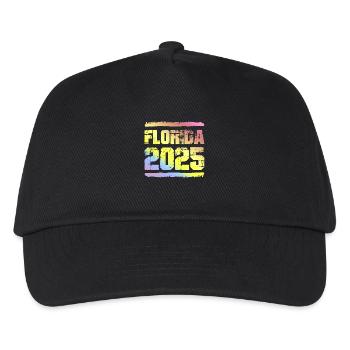 Florida 2025 Colorful - Kids’ Baseball Cap - black - Front