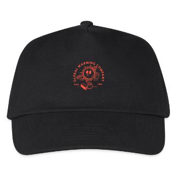 Global warming 2 - Kids’ Baseball Cap - black - Front