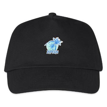 Vacances Chypre - Casquette de baseball Enfant - noir - Devant