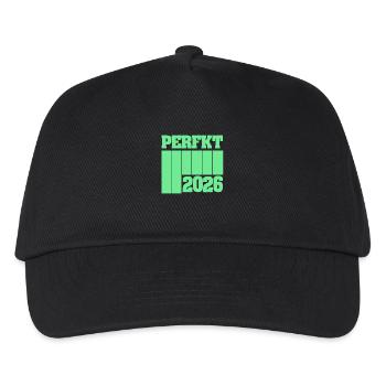 2026 - Kinder Basecap - Schwarz - Vorne