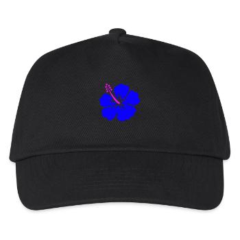 hibiscus - hawaii - Kids’ Baseball Cap - black - Front