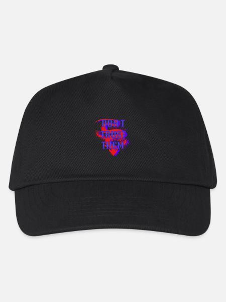 Don't Trust Them – Dark Statement Graphics - Kids’ Baseball Cap - black