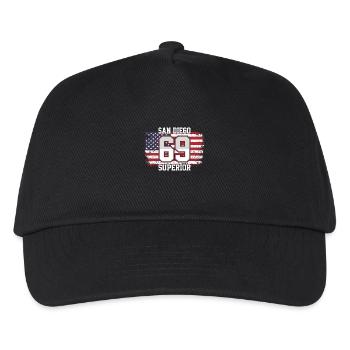 San Diego - Casquette de baseball Enfant - noir - Devant