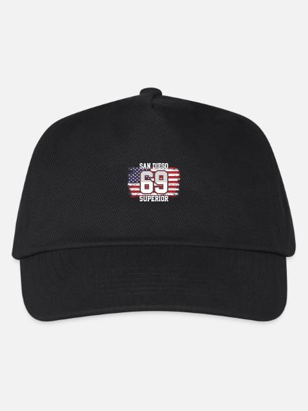 San Diego - Kinder Basecap - Schwarz