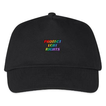 Protéger les droits LGBT - Casquette de baseball Enfant - noir - Devant
