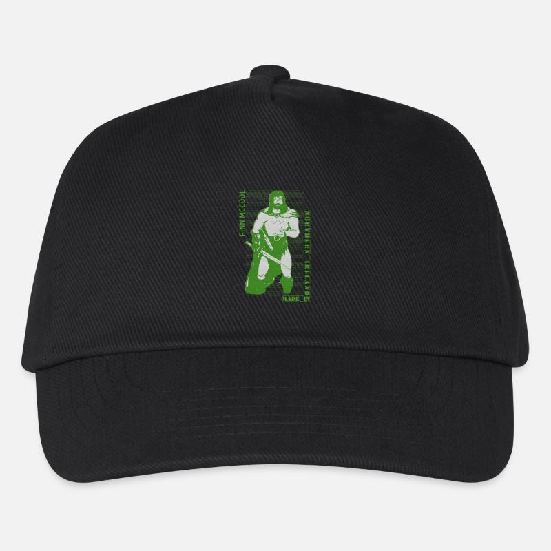 Finn McCool - Kinder Basecap - Schwarz
