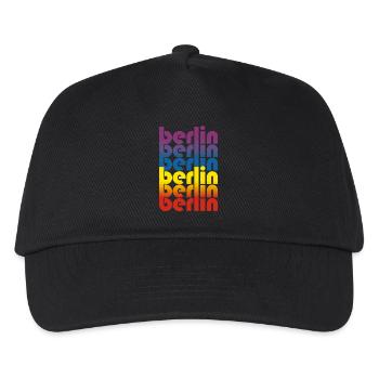 Berlin Berlin - Kinder Basecap - Schwarz - Vorne