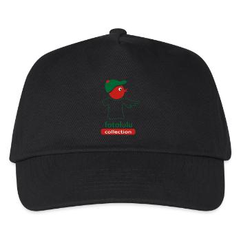 fotolulu collection - Kinder Basecap - Schwarz - Vorne