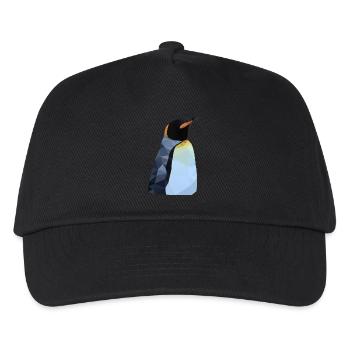 Polygon Pinguin - Kinder Basecap - Schwarz - Vorne