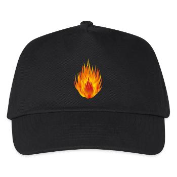 concentrate - Kids’ Baseball Cap - black - Front