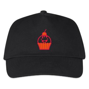 muffin - Kids’ Baseball Cap - black - Front