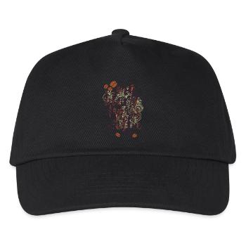 My blood type is boxspring blood coffee blood - Kids’ Baseball Cap - black - Front